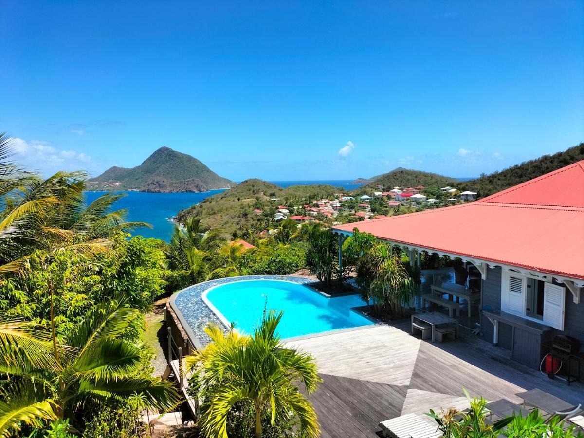 La Maison Bleue - Les Hauts De La Baie Terre-de-Bas エクステリア 写真