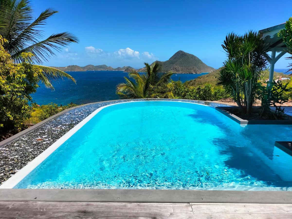 La Maison Bleue - Les Hauts De La Baie Terre-de-Bas エクステリア 写真
