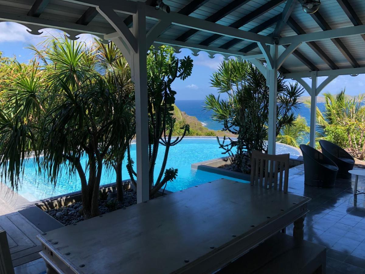 La Maison Bleue - Les Hauts De La Baie Terre-de-Bas エクステリア 写真